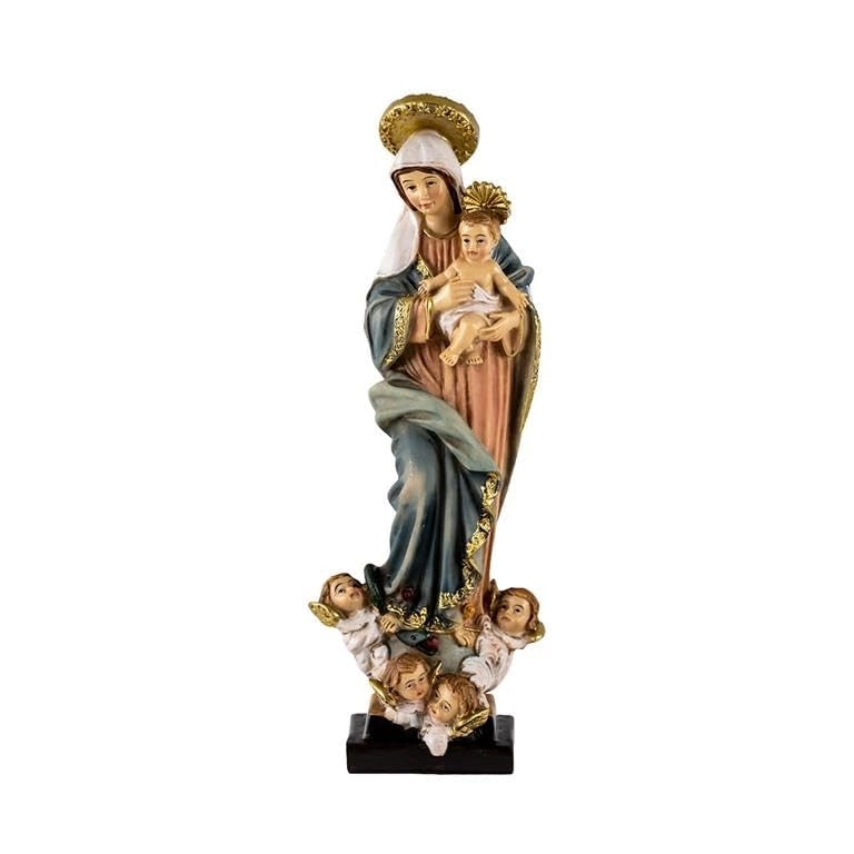 Immacolata Concezione, resina, dipinta a mano, 20 cm