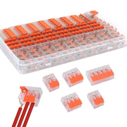 75 connettori per cavi da 4 mm², morsetti per cavi con 2, 3 o 5 conduttori