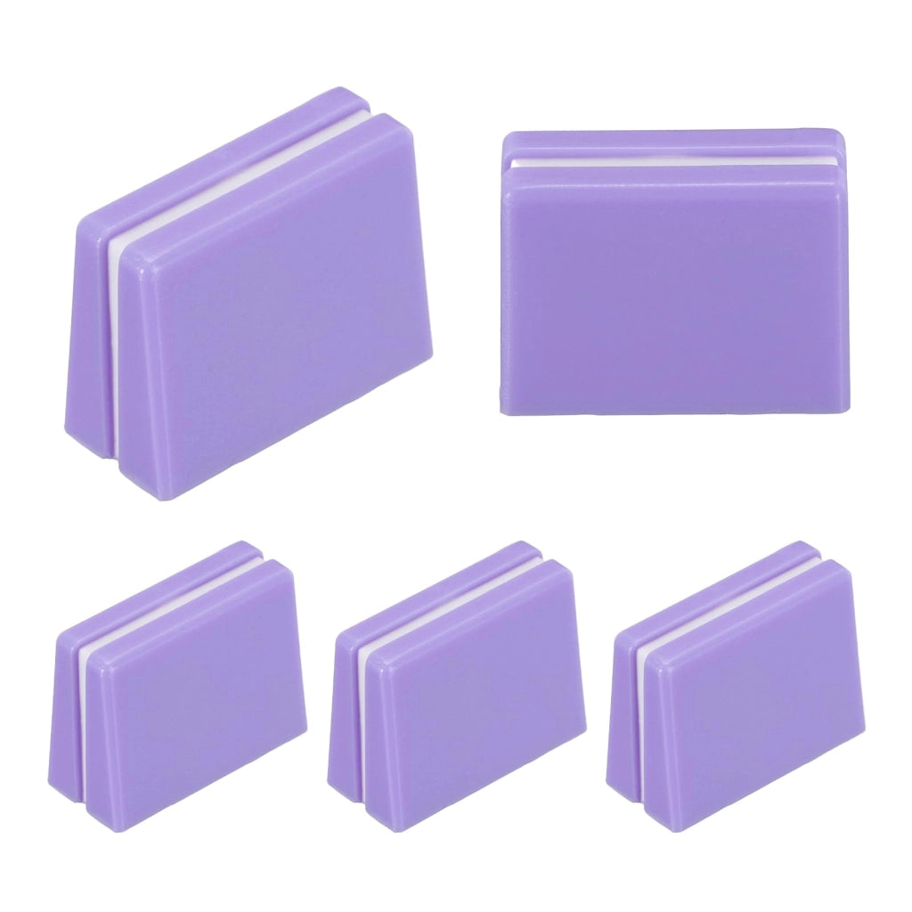 Confezione da 5 copripotenziometri per controller DJ, mixer, colore viola, materiale plastico