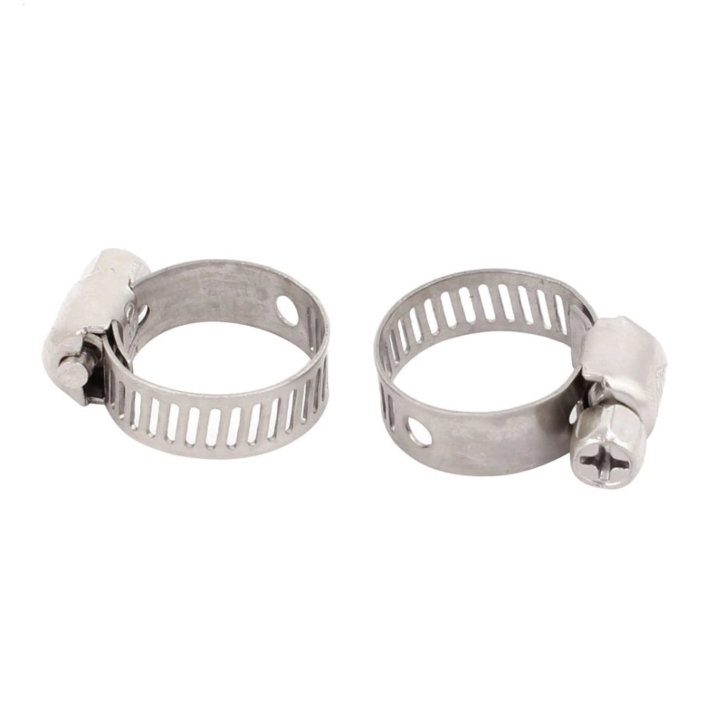 Fasce stringitubo in acciaio inossidabile, da 9 a 16 mm, larghezza 8 mm, confezione da 30 pezzi