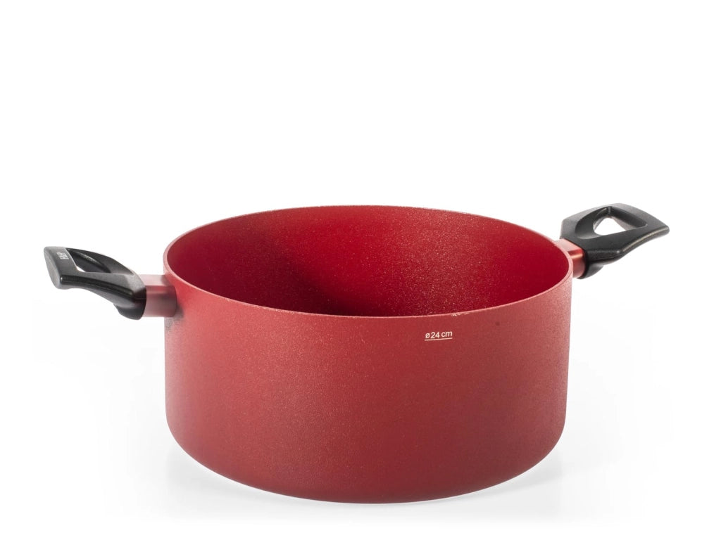 Padella antiaderente Absolute Red, diametro 24 cm, in alluminio, colore rosso