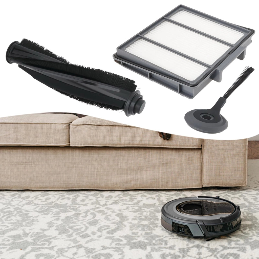 Set di accessori per aspirapolvere, composto da 7 pezzi, compatibile con Shark ION S87 e altri modelli.