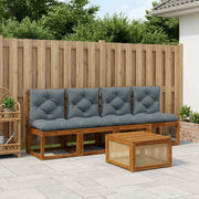 Cuscini per pallet da 4 pezzi VIANEN 4 pz 100% Poliestere Blu 953594