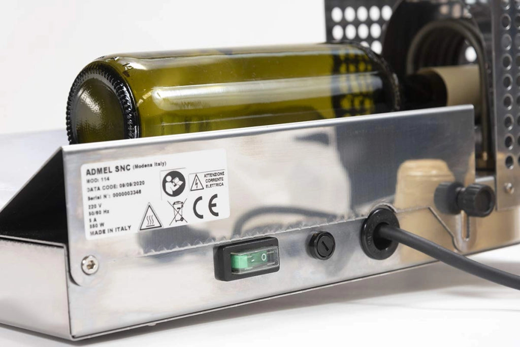 Macchina per termo-restringimento in acciaio inossidabile, con altezza regolabile, 850 W