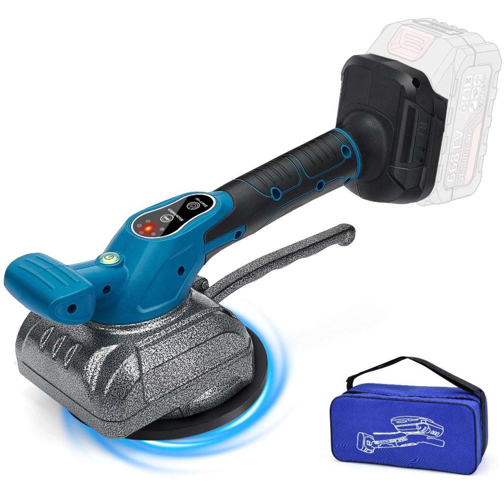 Vibratore per piastrelle, dispositivo vibrante per piastrelle adsorbenti, colore blu