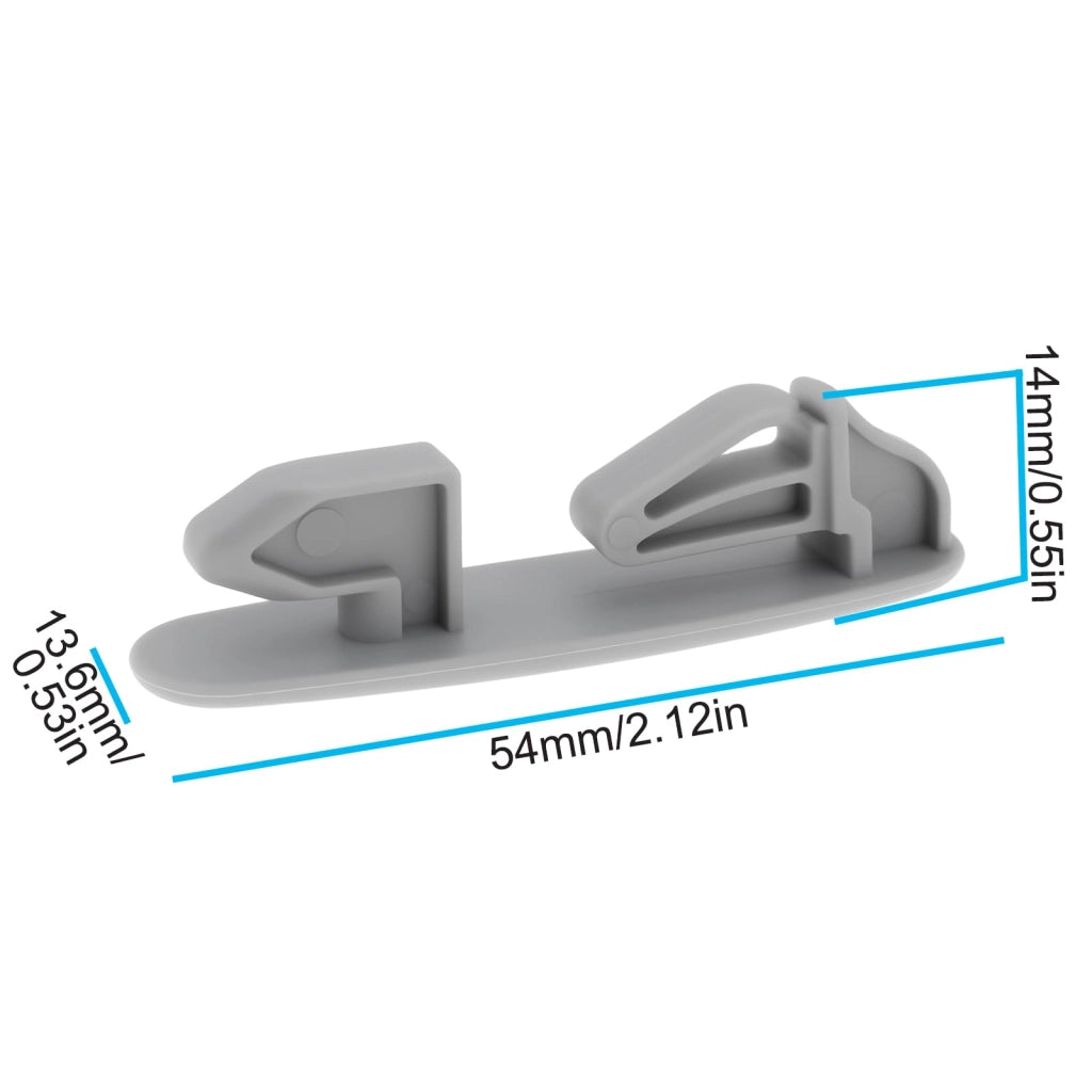 4 guide per lavastoviglie, codice 8565925, compatibili con Whirlpool