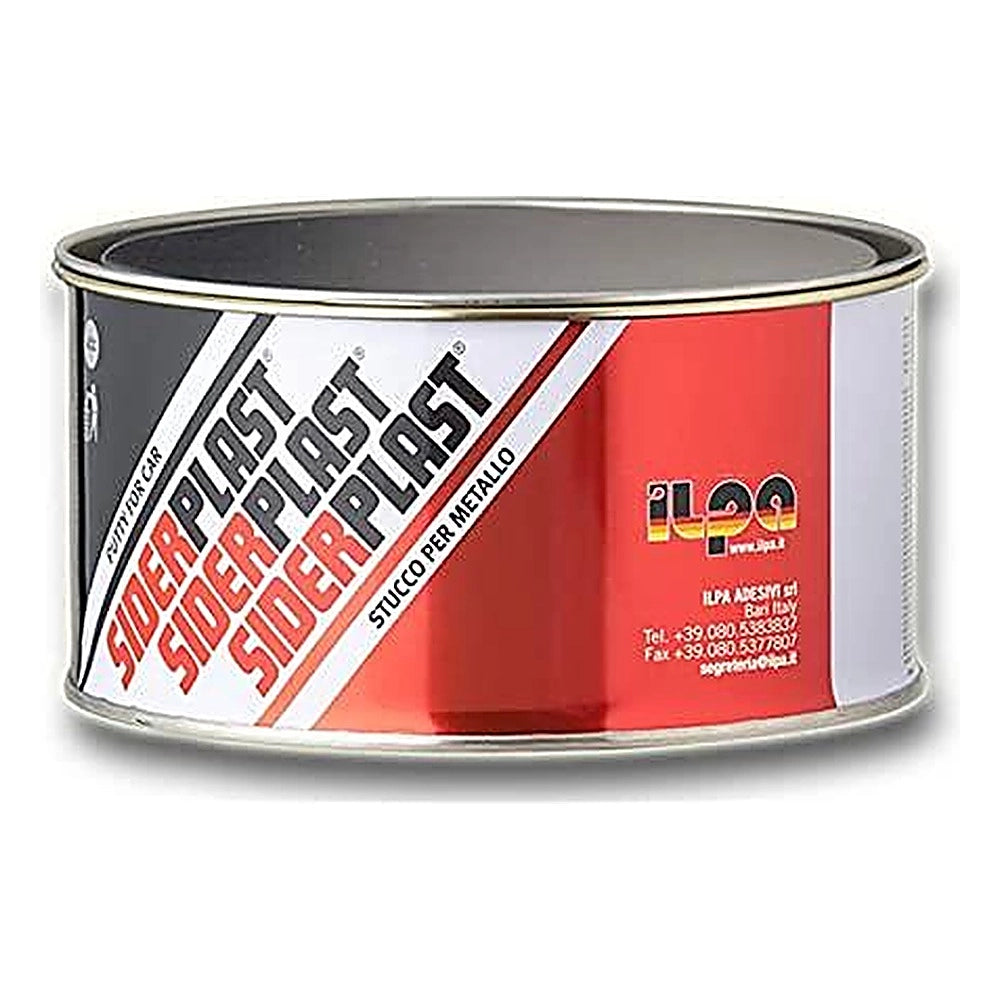 Stucco per lamiera ilpa siderplast sid40 bicomponente *** formato 0,250 kg, confezione 1