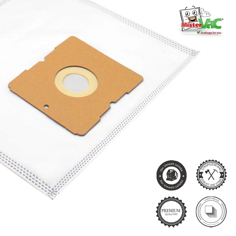 20 sacchetti per aspirapolvere compatibili con Trisa T6601, tipo 9466 SG, in tessuto non tessuto