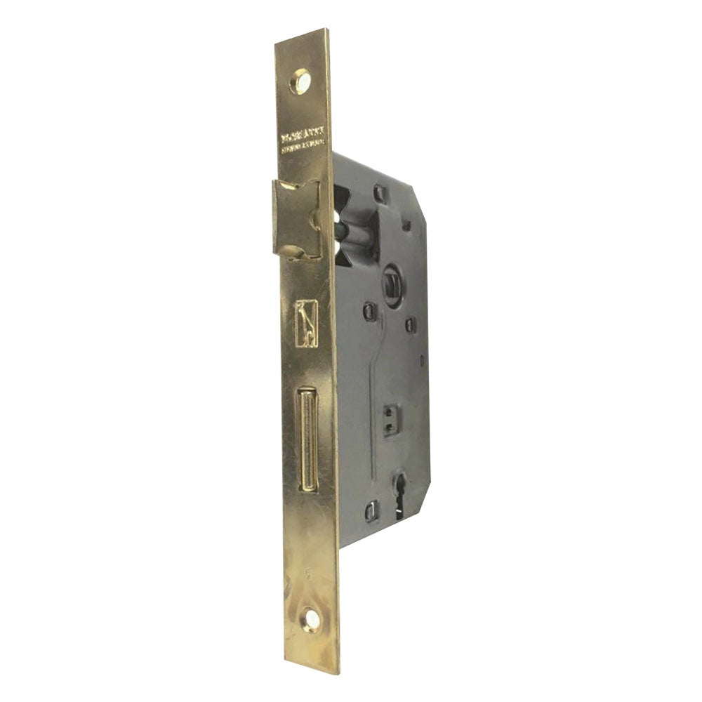 SERRATURA 'PATENT' B.Q. ottonato verniciato E 50
