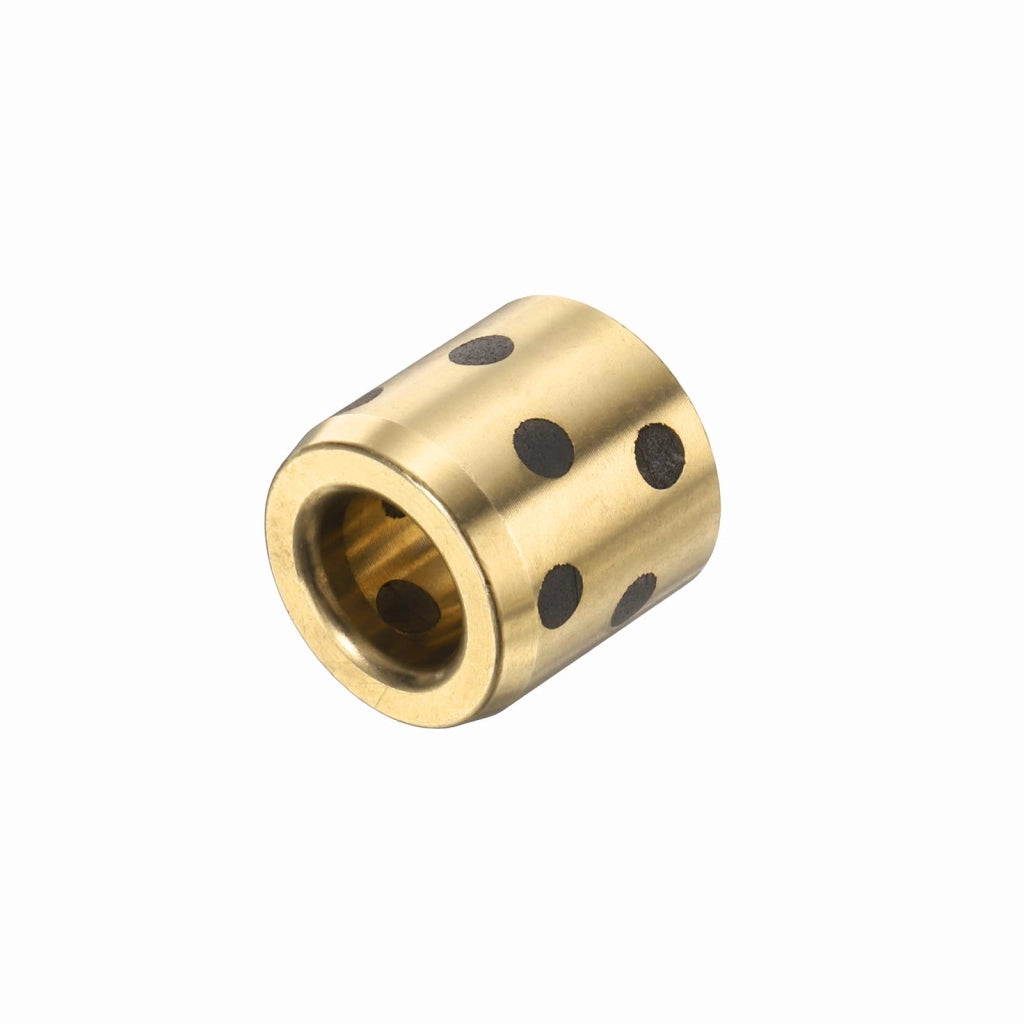 3 boccole di scorrimento, 8x15x15 mm, boccole in ottone e grafite, adatte all'uso senza lubrificante