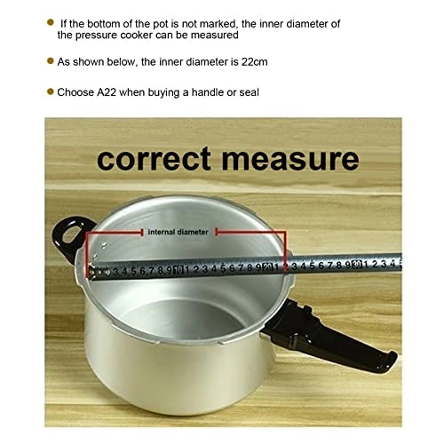 Guarnizione in silicone per pentola a pressione, diametro 24 cm, realizzata in lega di alluminio