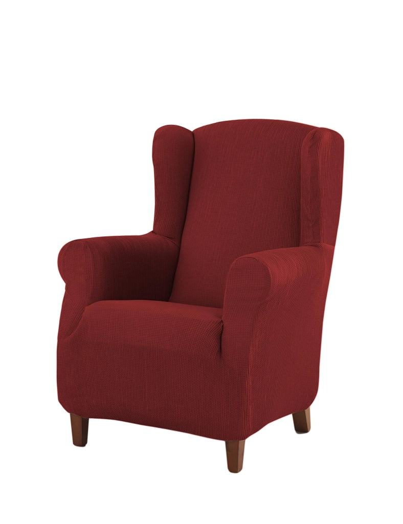 Copertura elastica per poltrona, colore rosso, dimensioni 70-110 cm, confezione singola