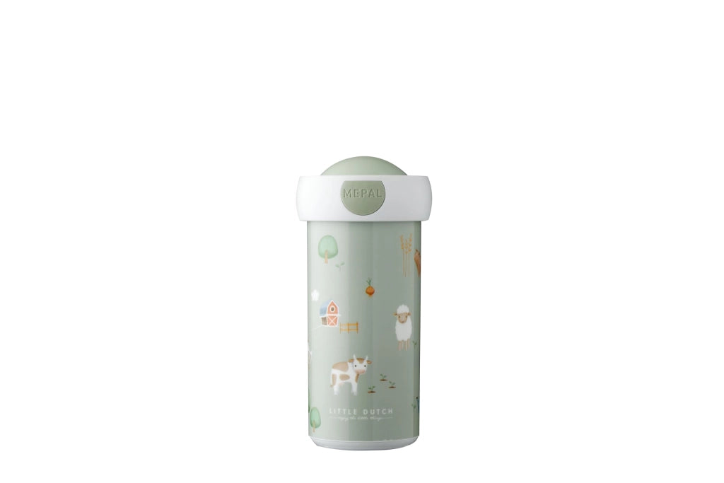 Bicchieri per bambini Little Farm, 300 ml, a prova di perdite