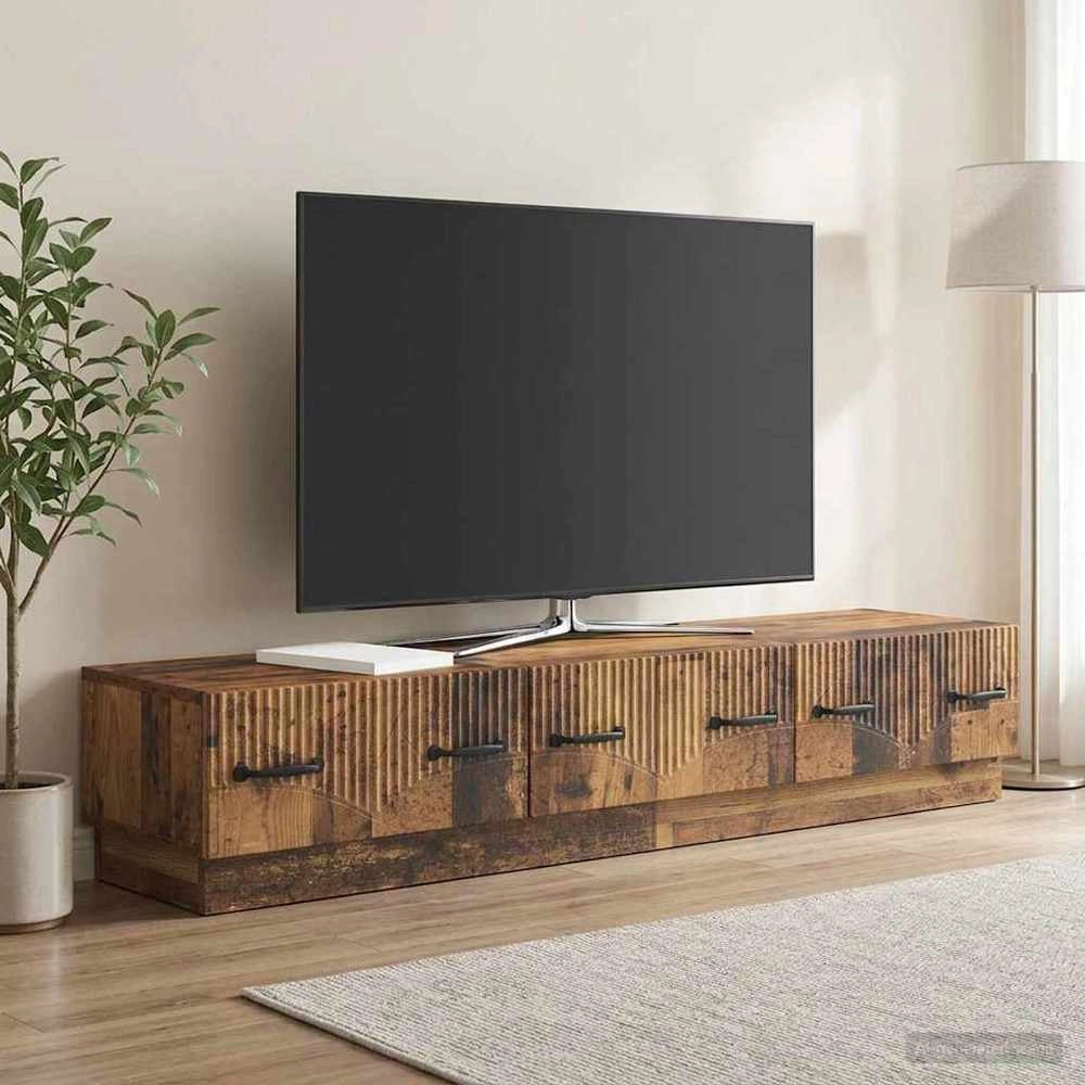 Mobile TV Legno antico 147 x 34,5 x 27 cm Legno ingegnerizzato