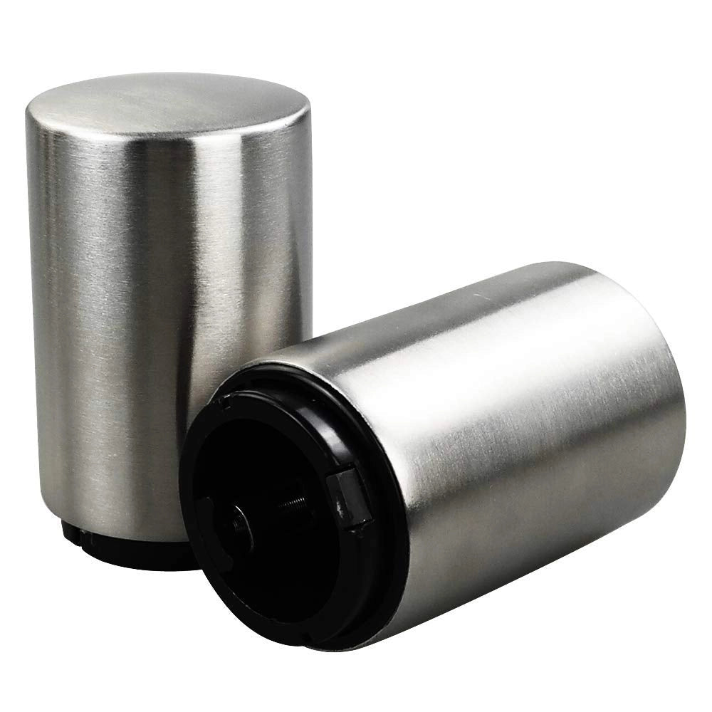 6 apriscatole automatici magnetici, per birra, in acciaio inossidabile