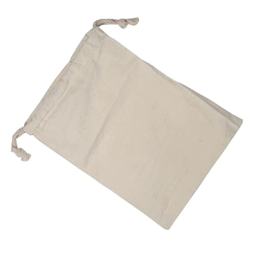 Set di 2 sacchetti portaoggetti in cotone, dimensioni 30x40 cm, con cordoncino