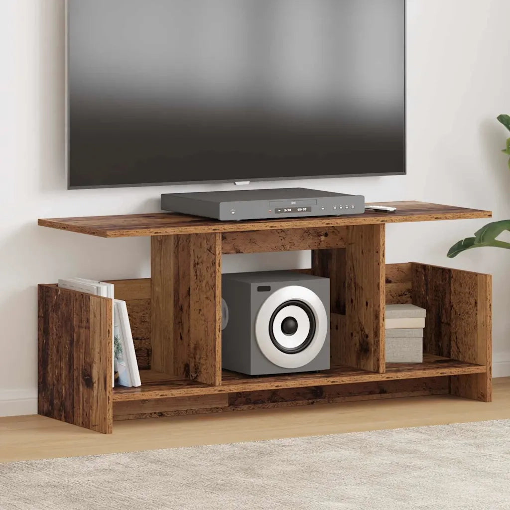 Supporto TV 102 x 35 x 45 cm Legno vecchio Legno ingegnerizzato