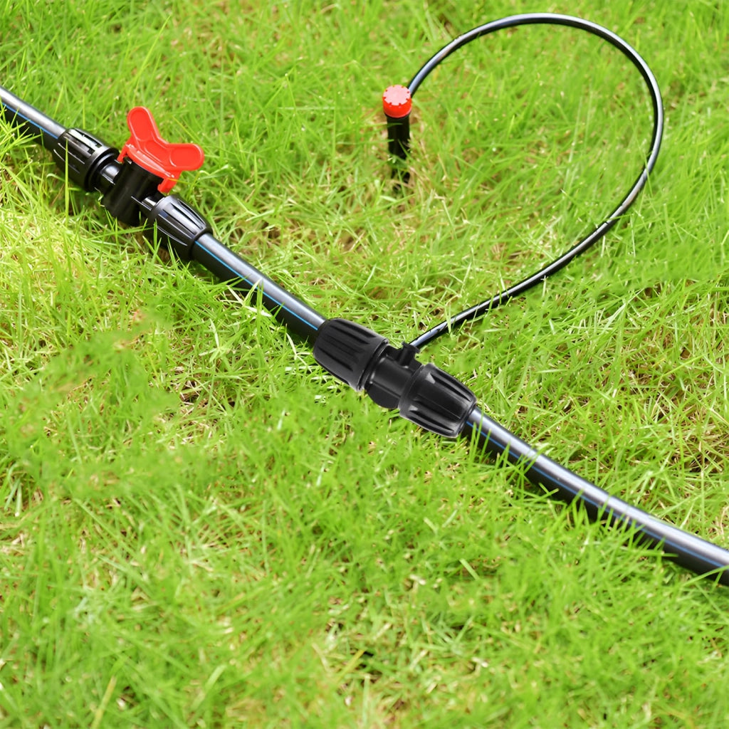 Kit di accessori per l'irrigazione, composto da 22 pezzi, compatibile con tubi da 1/2 a 1/4 di pollice