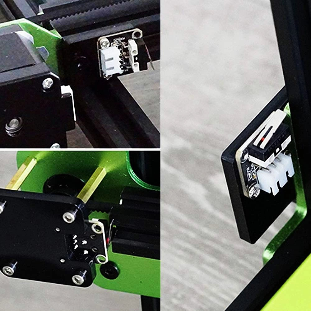 Set di 6 finecorsa per stampanti 3D, moduli meccanici finali con 3 pin e cavo da 1 metro per parti di stampanti 3D