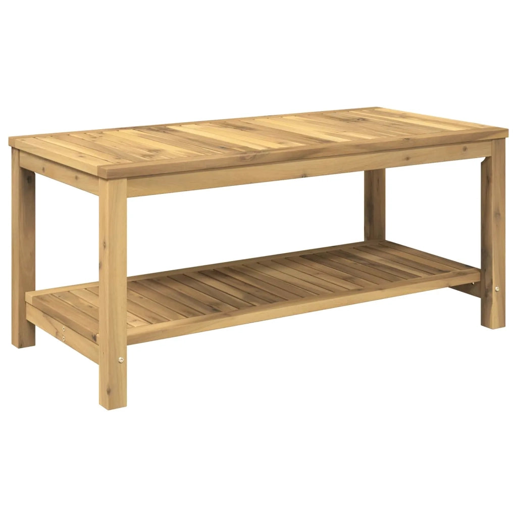 Tavolino da salotto Sbiancato 100,5 x 49 x 45 cm 901820