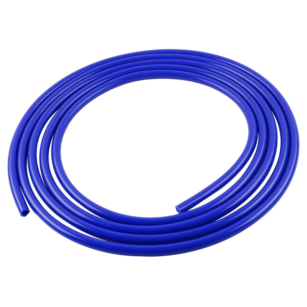 Tubo in silicone per vuoto, 4x8 mm, 3 metri, blu