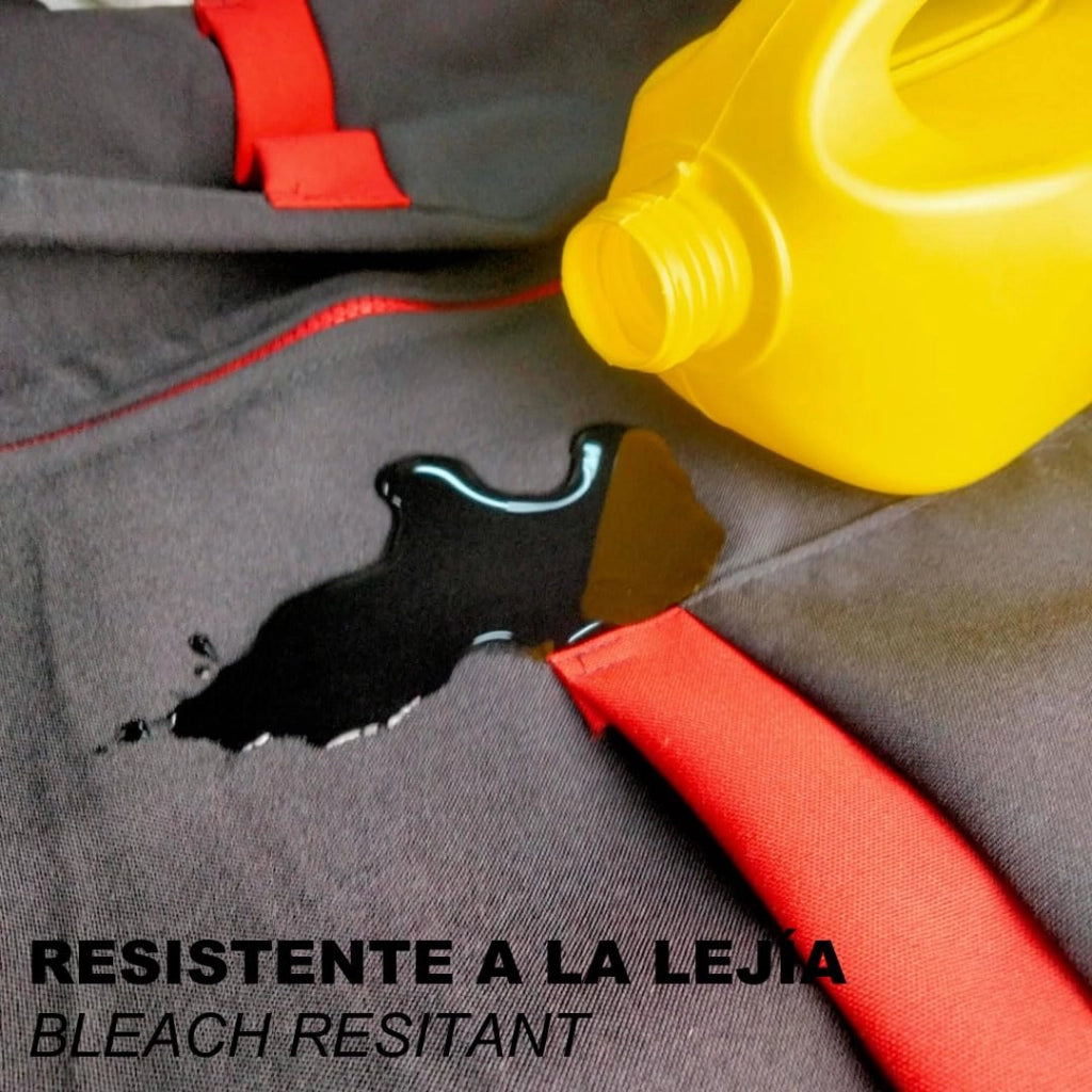 Grembiuli da lavoro per donna, colore rosso, taglia L/XL, 100% poliestere