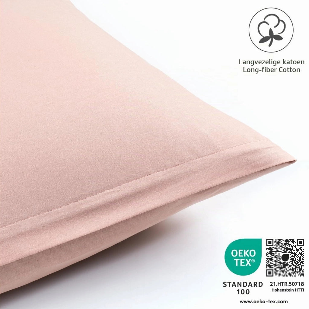 Coperte per cuscini rinforzate, 80x80 cm, set da 2, color rosa pastello