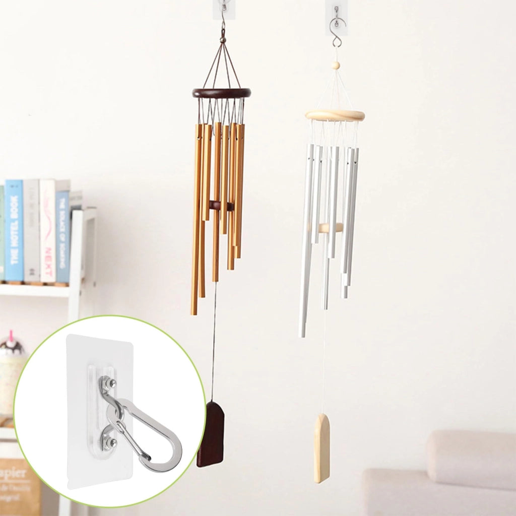 Ganci adesivi, confezione da 5, ideali per luci decorative e altri elementi decorativi
