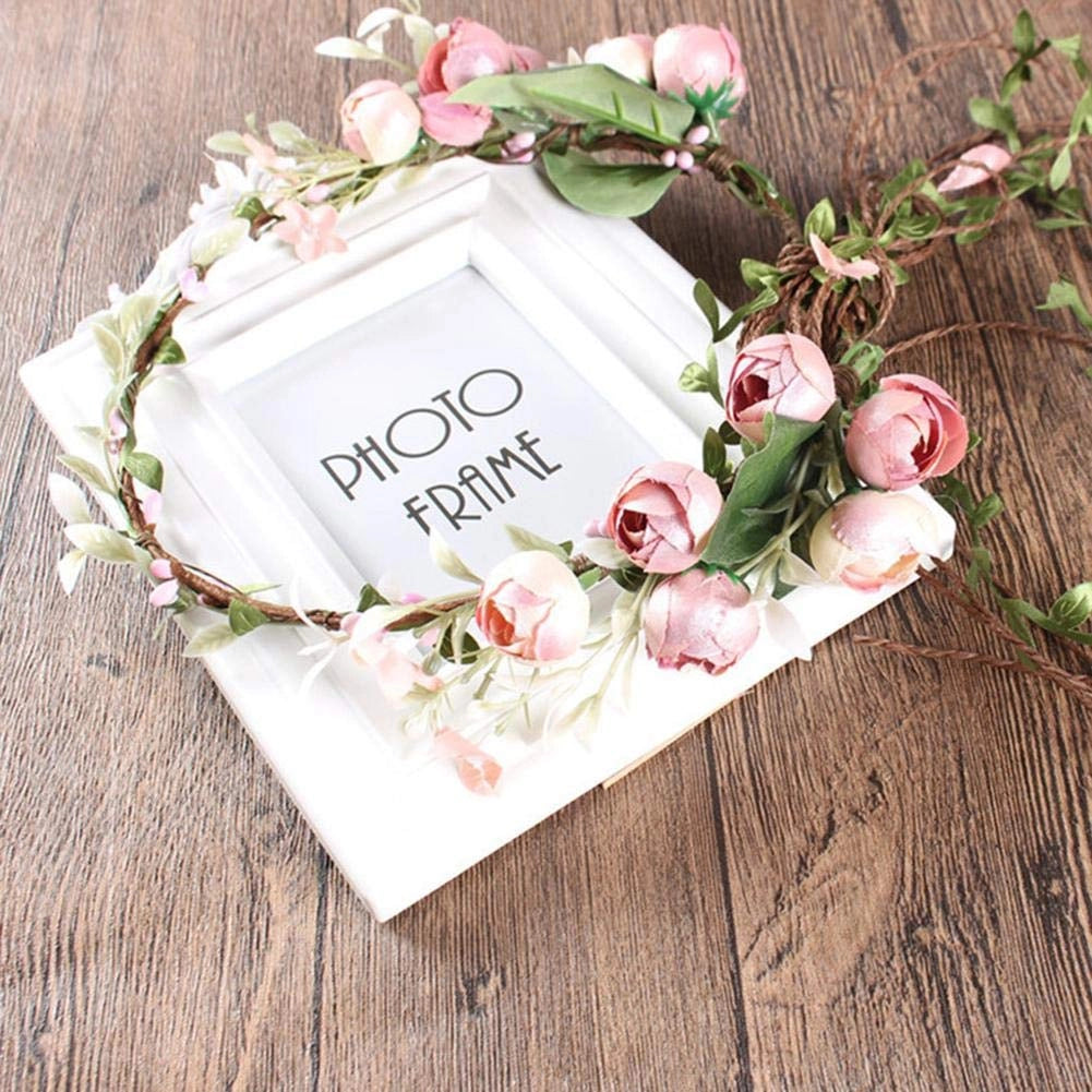 di fiori in tessuto, rosa, confezione singola, ideale per matrimoni e feste