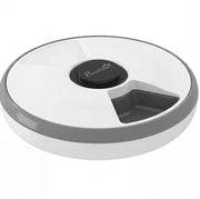 Distributore automatico di cibo per gatti 31,5 x 31,5 x 8,3 cm grigio LED