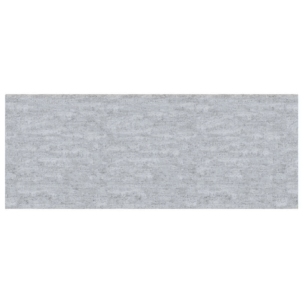 Scaffale a Parete Grigio Cemento 60x23,5x3,8 cm in MDF