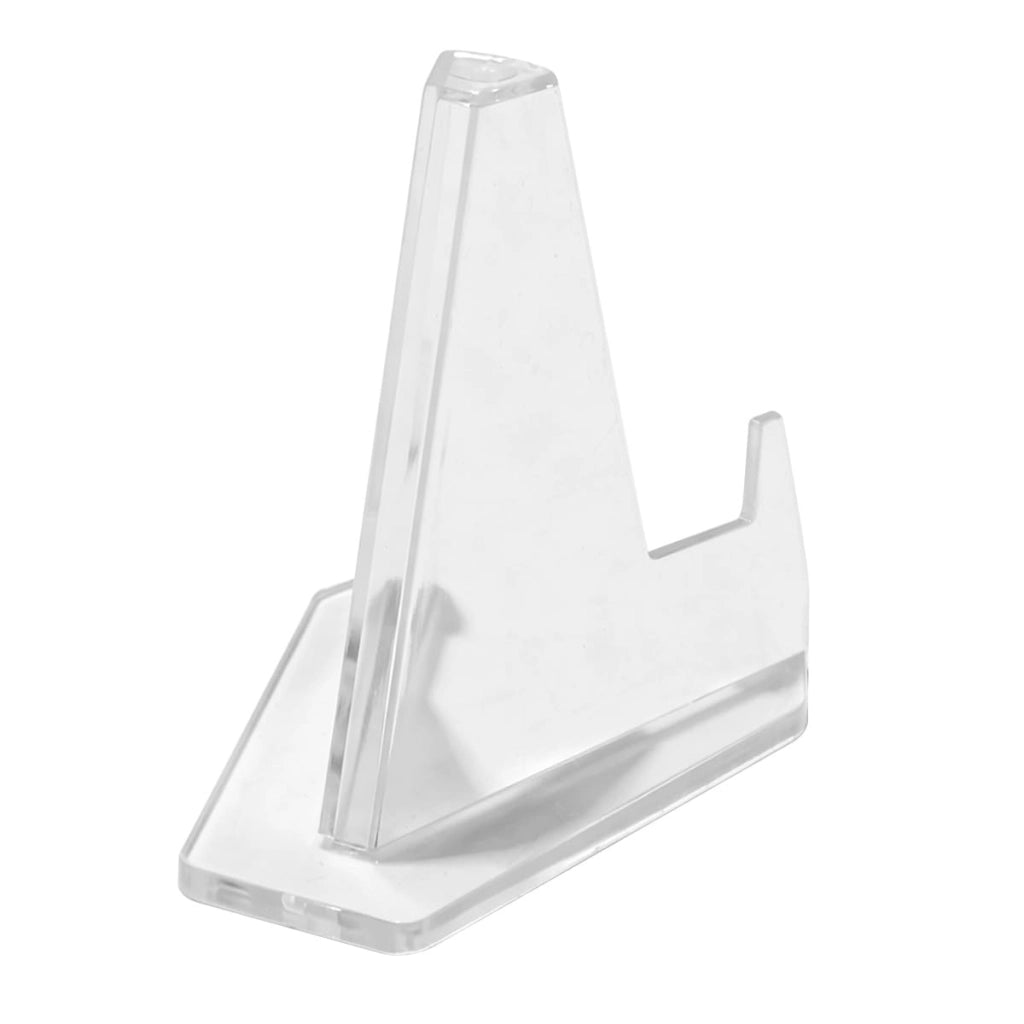 Porta biglietti in acrilico, 25 pezzi, trasparenti, 5,5 x 5,5 cm