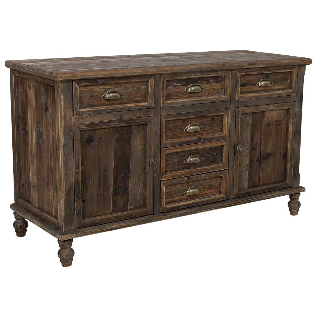 Credenza in legno 130 x 50 x 76h cm