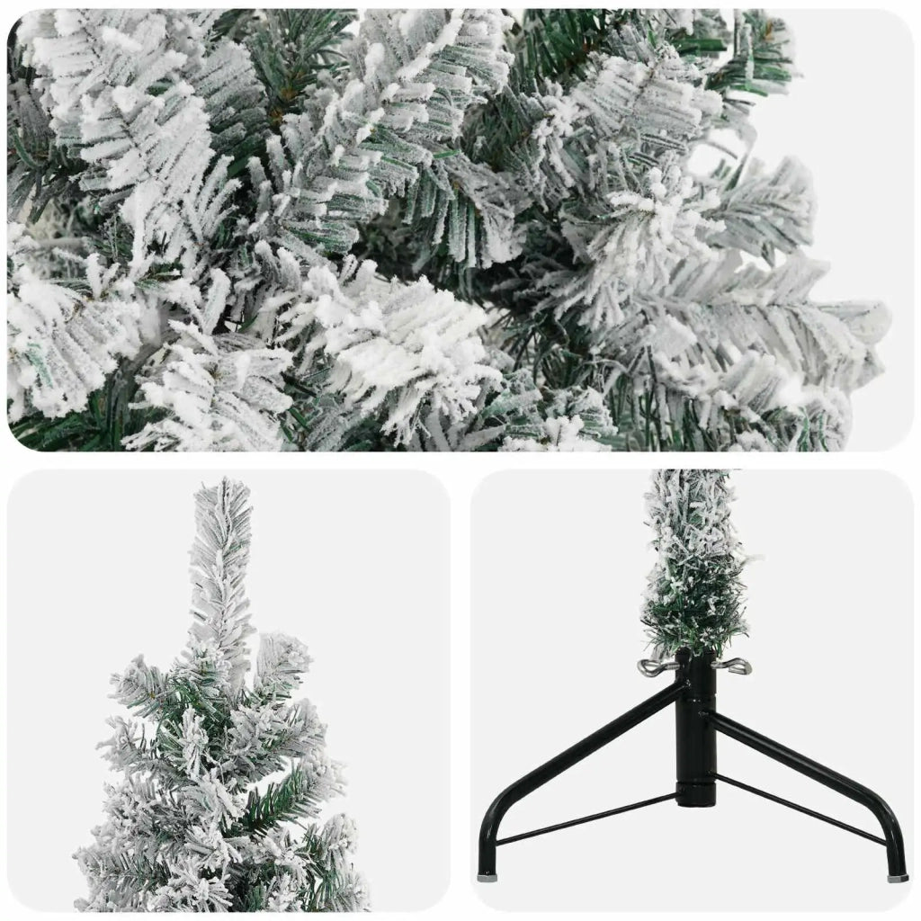 Albero di Natale artificiale 150 cm PVC e Acciaio 42055236