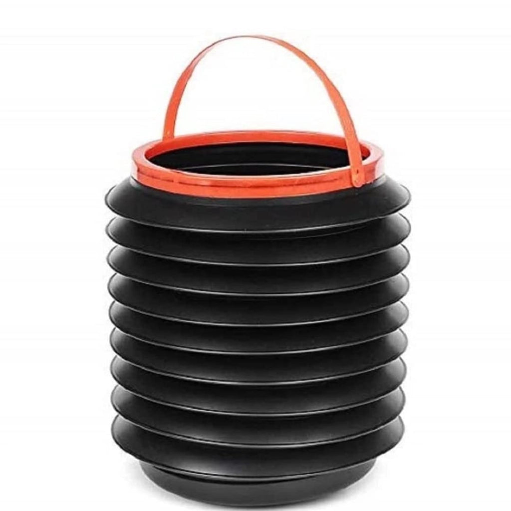 Secchiello pieghevole da 4 litri – Ideale per campeggio, pesca, auto, barca