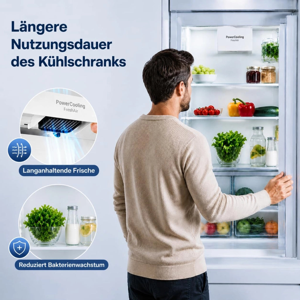 2 filtri a carbone attivo per frigorifero Liebherr, ricambio 7440021-00