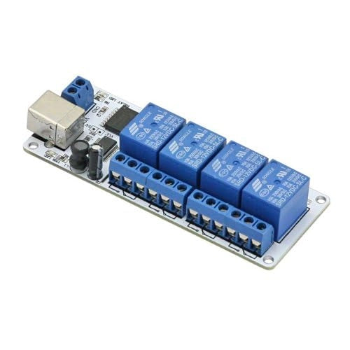 Relè USB, 4 canali, 12 V