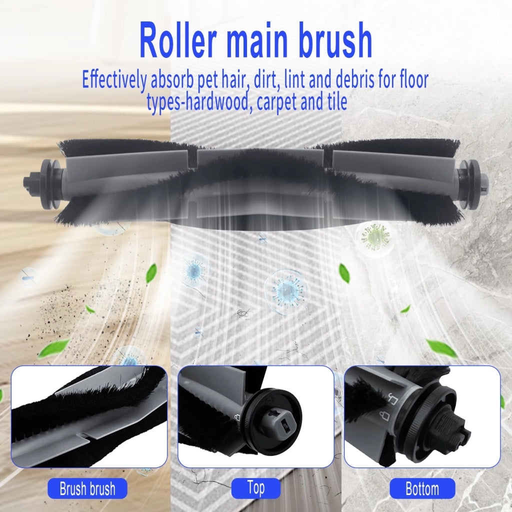 Ricambi per robot T20+, set da 16 pezzi, spazzole e filtri