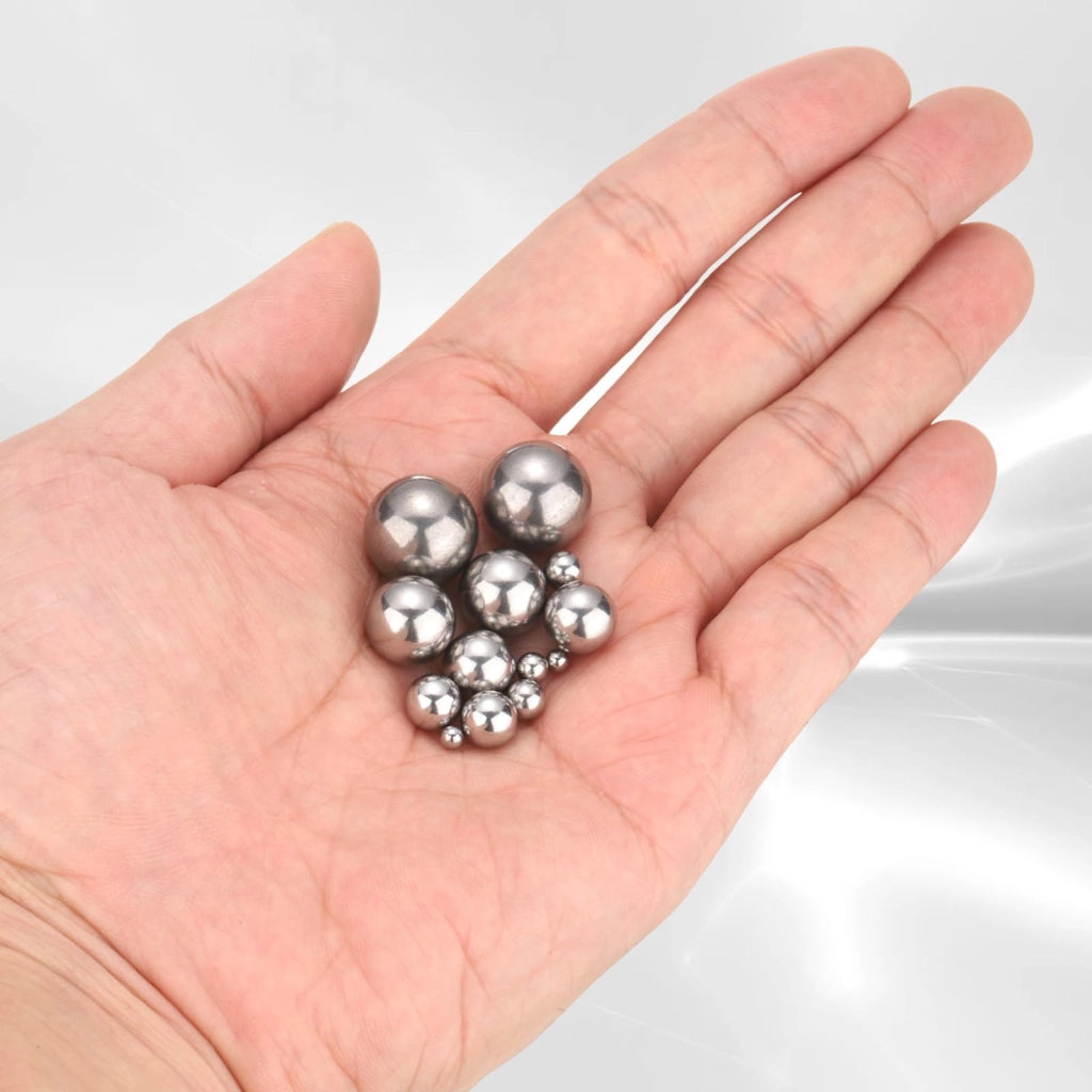Cuscinetti a sfera di precisione, diametro 3,5 mm, confezione da 1500 pezzi, acciaio inossidabile, grado G100
