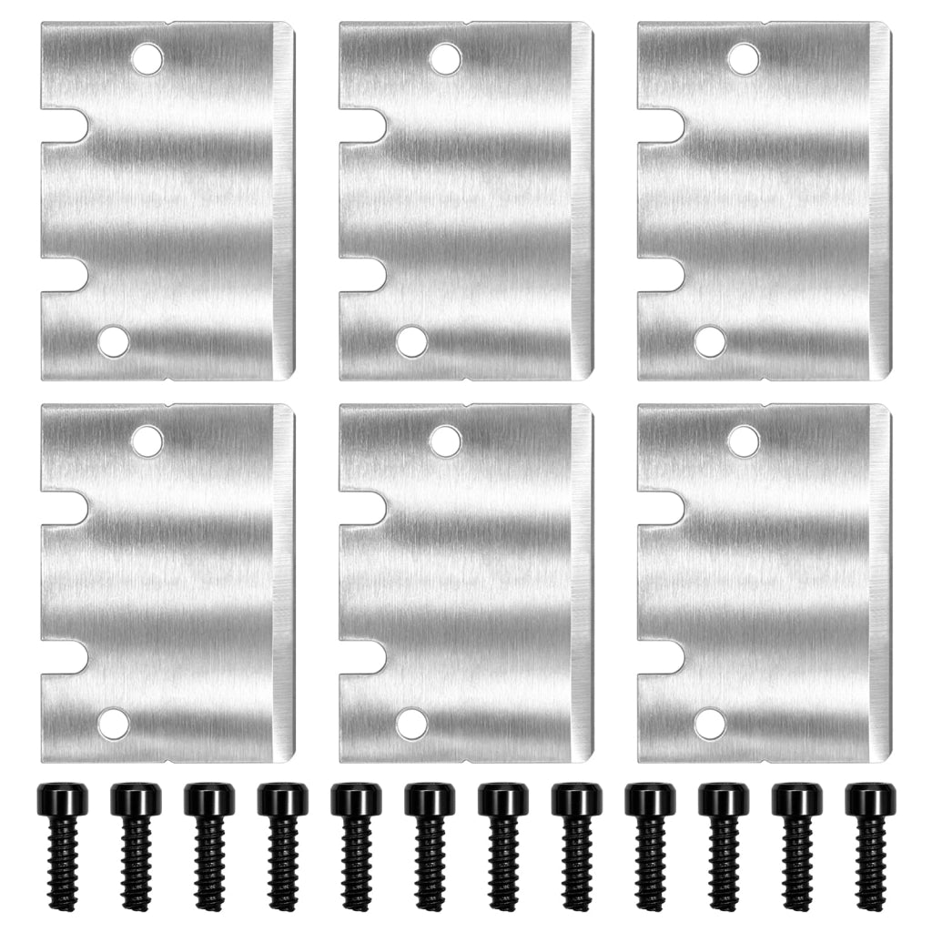 6 lame di ricambio per il taglio del filamento, compatibili con le stampanti 3D P1/X1, in metallo