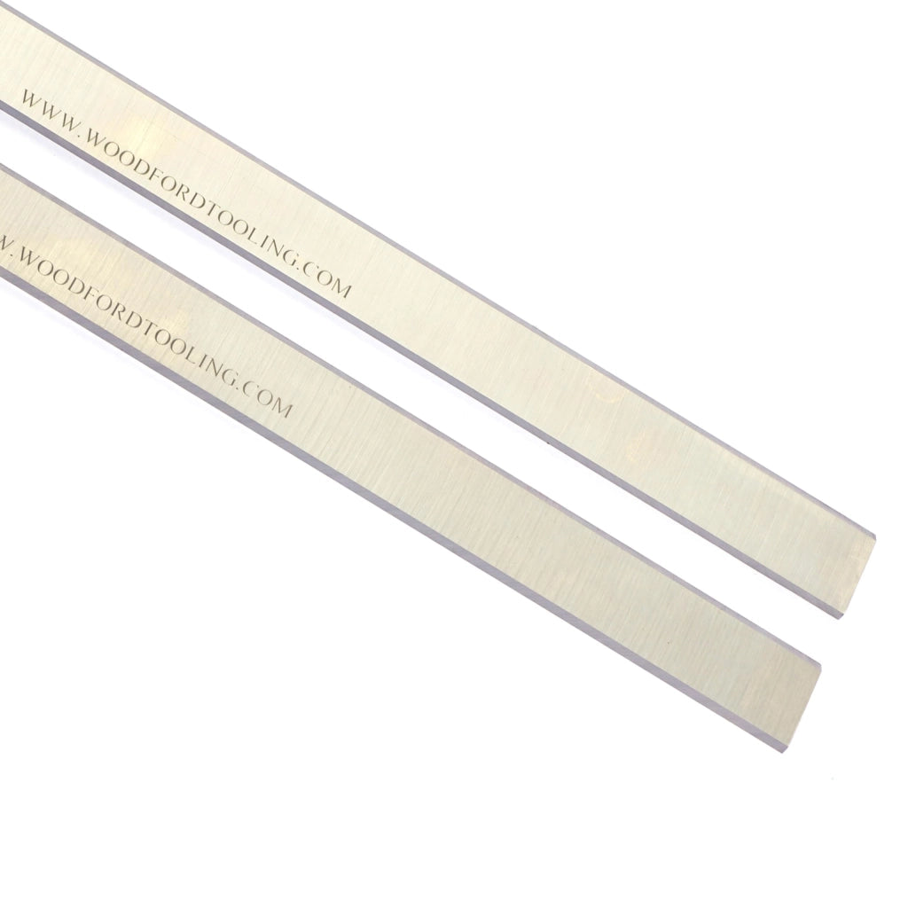Paio di coltelli da pialla HSS 410 mm 30 x 3 mm T1 acciaio rapido