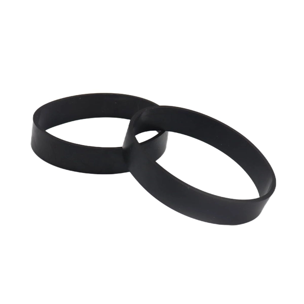 4 cinghie per aspirapolvere, modello 0300604, in gomma, larghezza 16 mm, colore nero