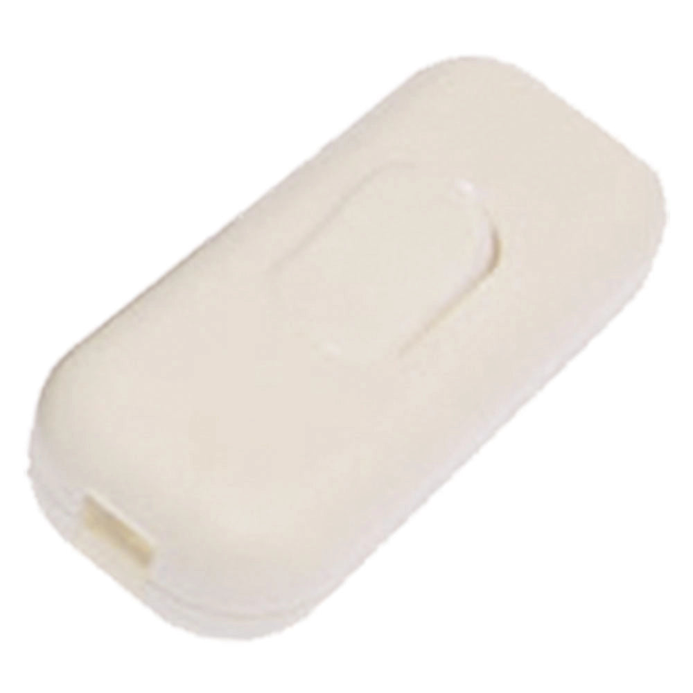 INTERRUTTORE PASSAFILO UNIPOLARE colore bianco