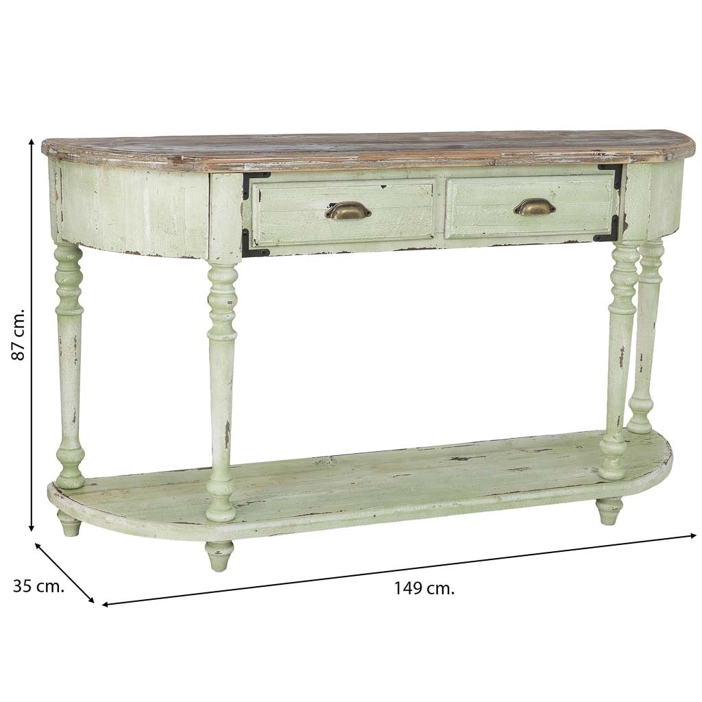 Mobile ingresso in legno 149 x 35 x 87h cm