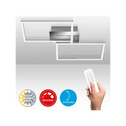 Applique/Plafoniera LED Frames 30W 3300 lm CCT 50×39 cm dimmerabile con telecomando