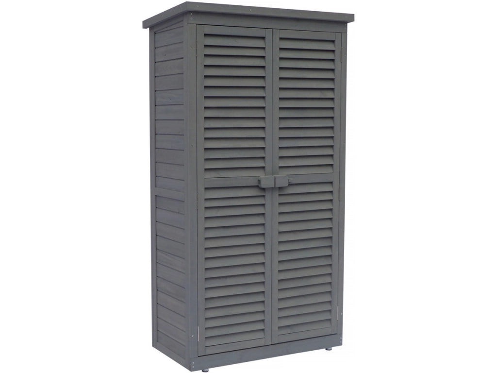 Armadio da giardino SPACE - 87 x 46.5 x 160 cm - Azzurro