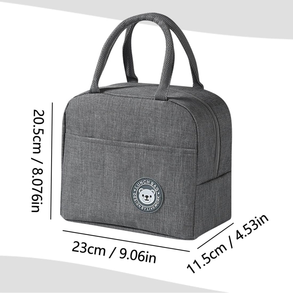 Borsa termica per il pranzo, capacità 6 litri, impermeabile, a prova di perdite, ideale per il lavoro e la scuola