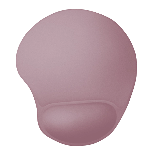 TRUST TAPPETINO/MOUSEPAD ERGONOMICO CON POGGIAPOLSO - BIGFOOT - ROSA