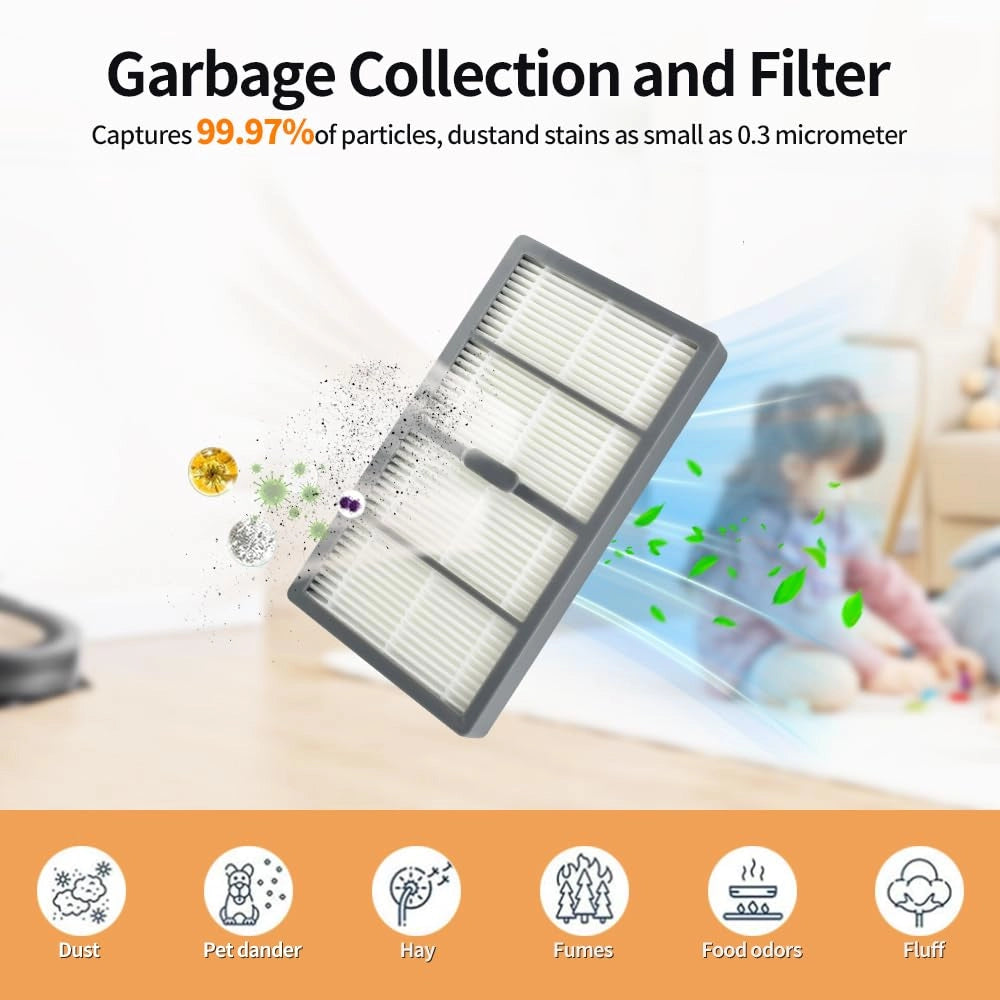 Contenitore per la polvere per iRobot Roomba S9/S9+/S9 Plus, colore nero