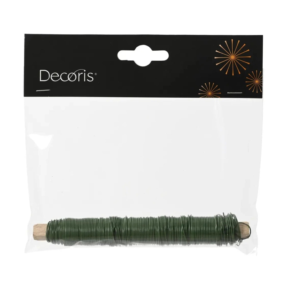 Filo di ferro verde 14 cm